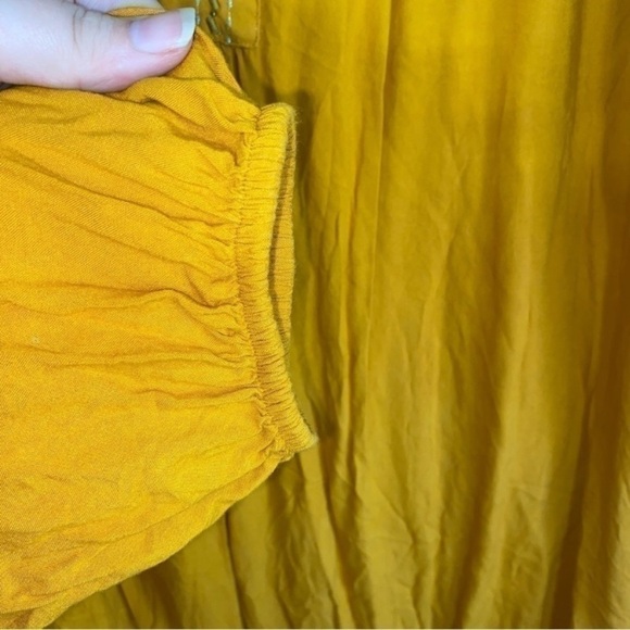 Lane Bryant Mustard Blouse - Picture 3 of 5